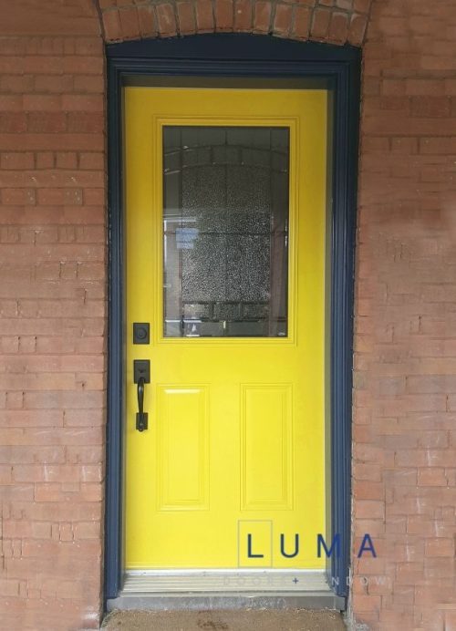 yellow entry doors luma