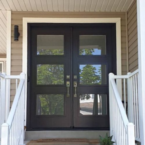 Entry Steel Door for Toronto Luma Windows + Door