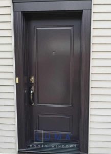 Steel Single Front Door with Peep Hole ☑️ Steel Entry Door