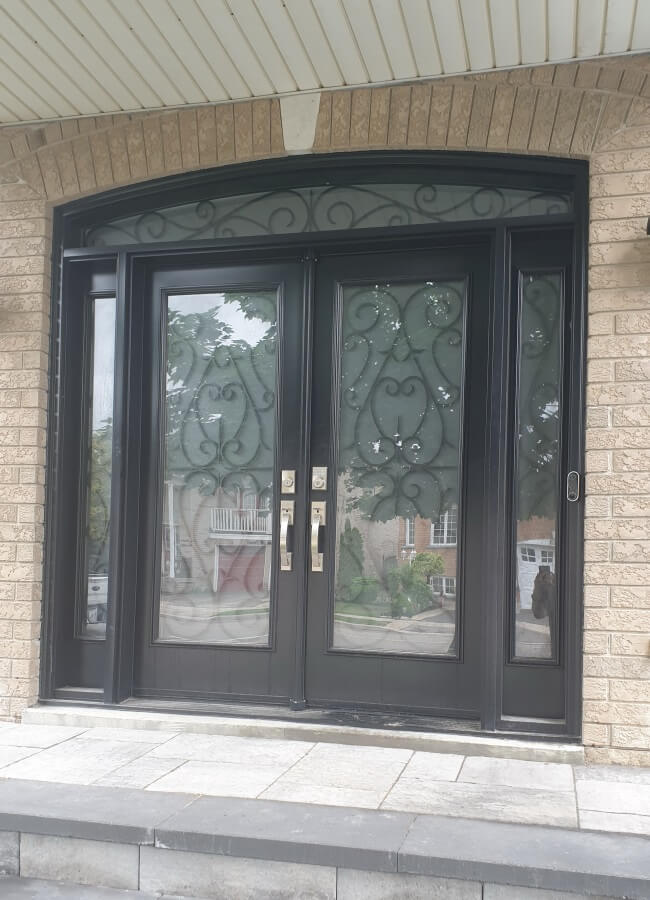 Glass doors store for sale