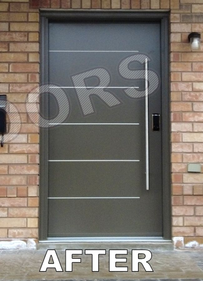 single door replacement in thornhill after