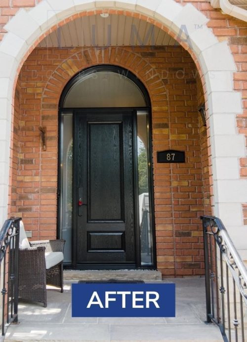 New Fiberglass Front Door In Regent Park | Luma Windows + Doors