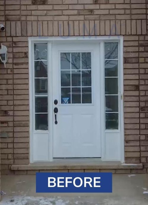 Single Steel Door with Double Sidelites Replacement in Markham | Luma ...