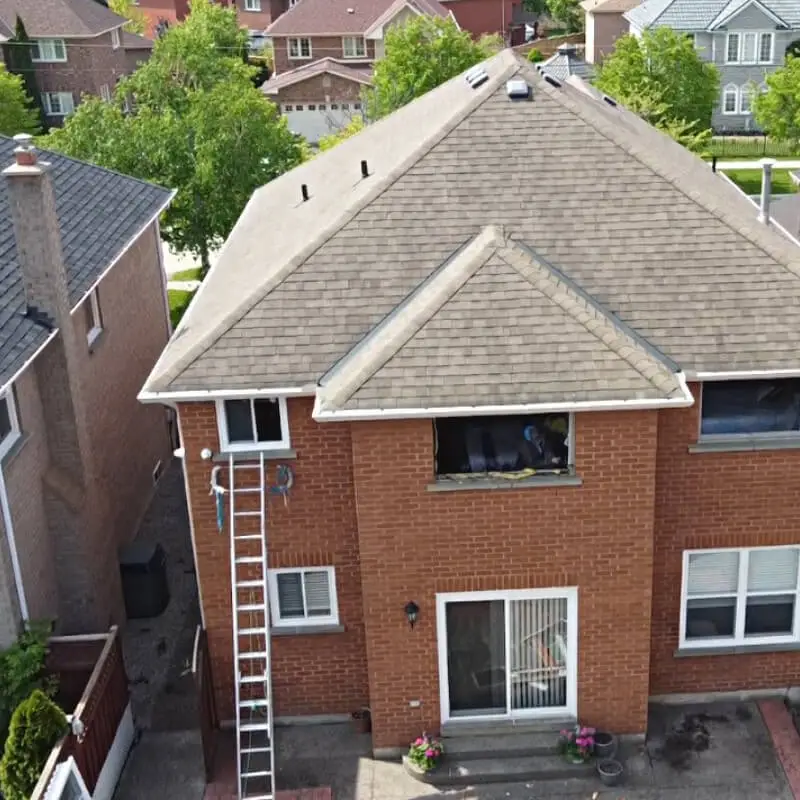 second floor window installation