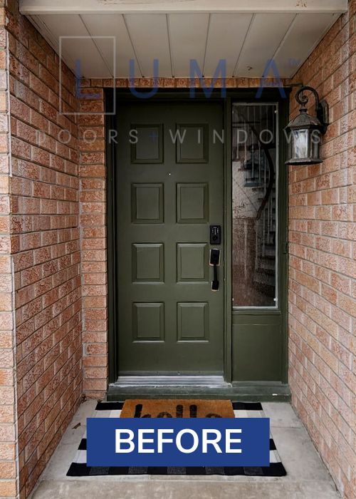 modern fiberglass entry door installation vaughan