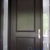 fiberglass door with double glass sidelites