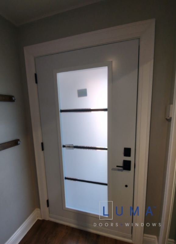 Product | Steel Door with Novatech Pure Glass Design