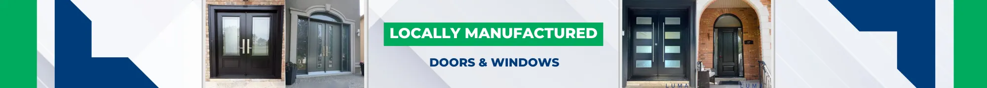 locally manufactured doors windows