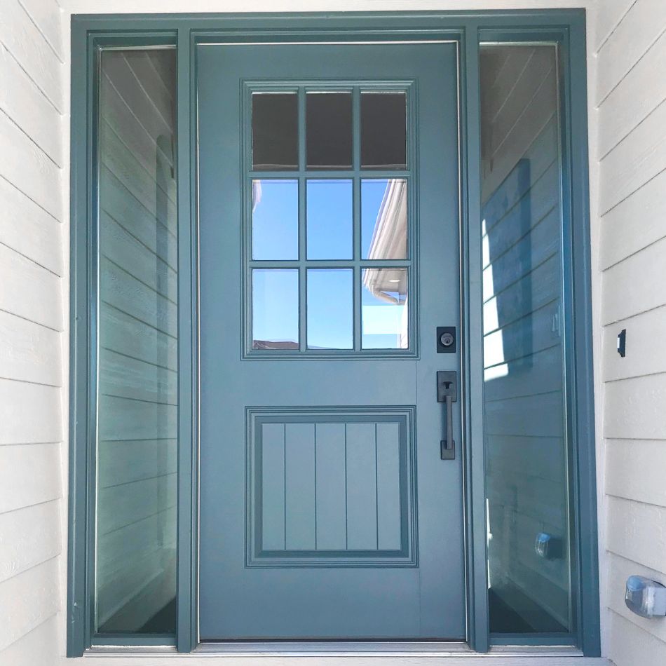 fiber glass entry door