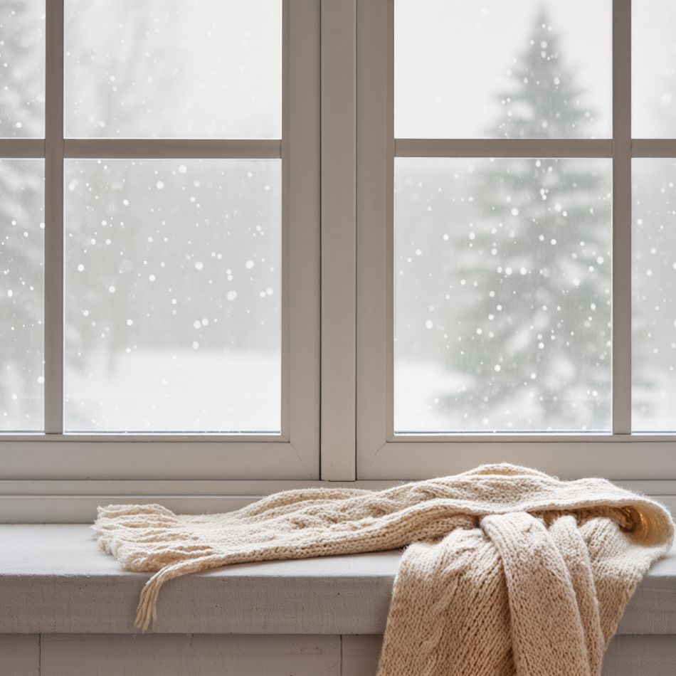 snow window
