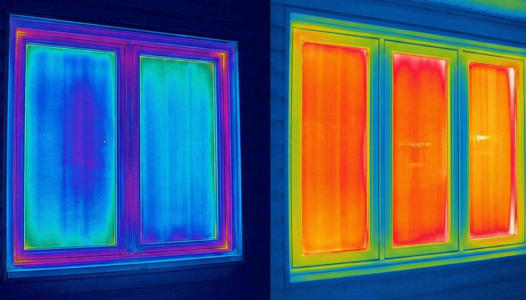 thermal imaging heat loss comparison windows thermal imaging heat loss comparison windows