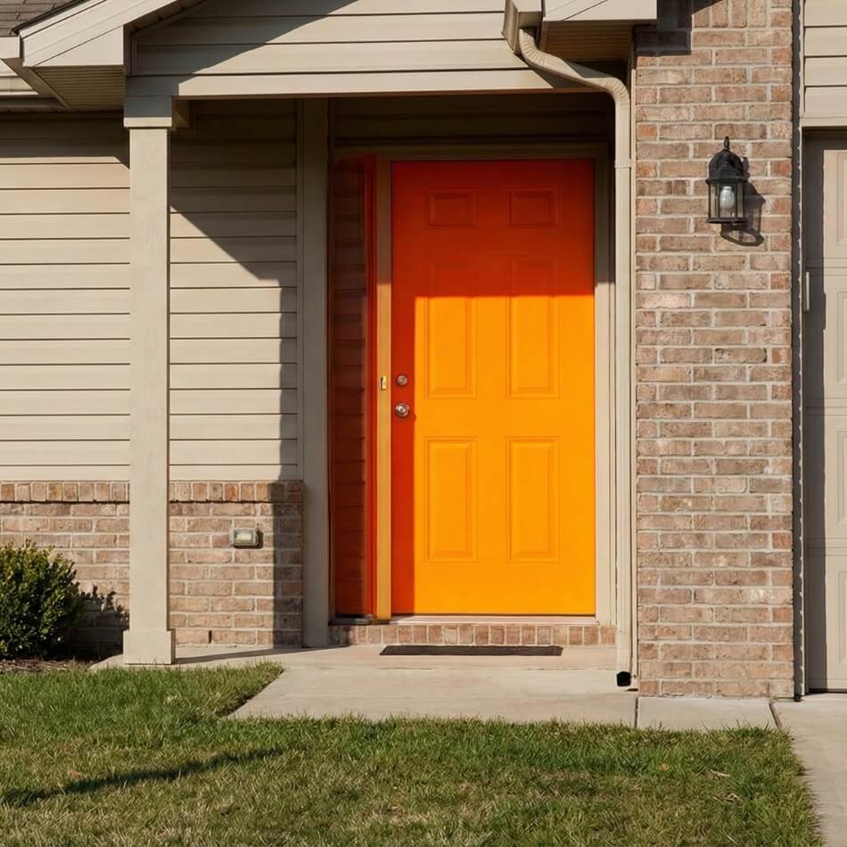 aggressive orange exterior door paint aggressive orange exterior door paint